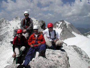 Granat Spitze - 3086 m high peek in Austrian Alpen